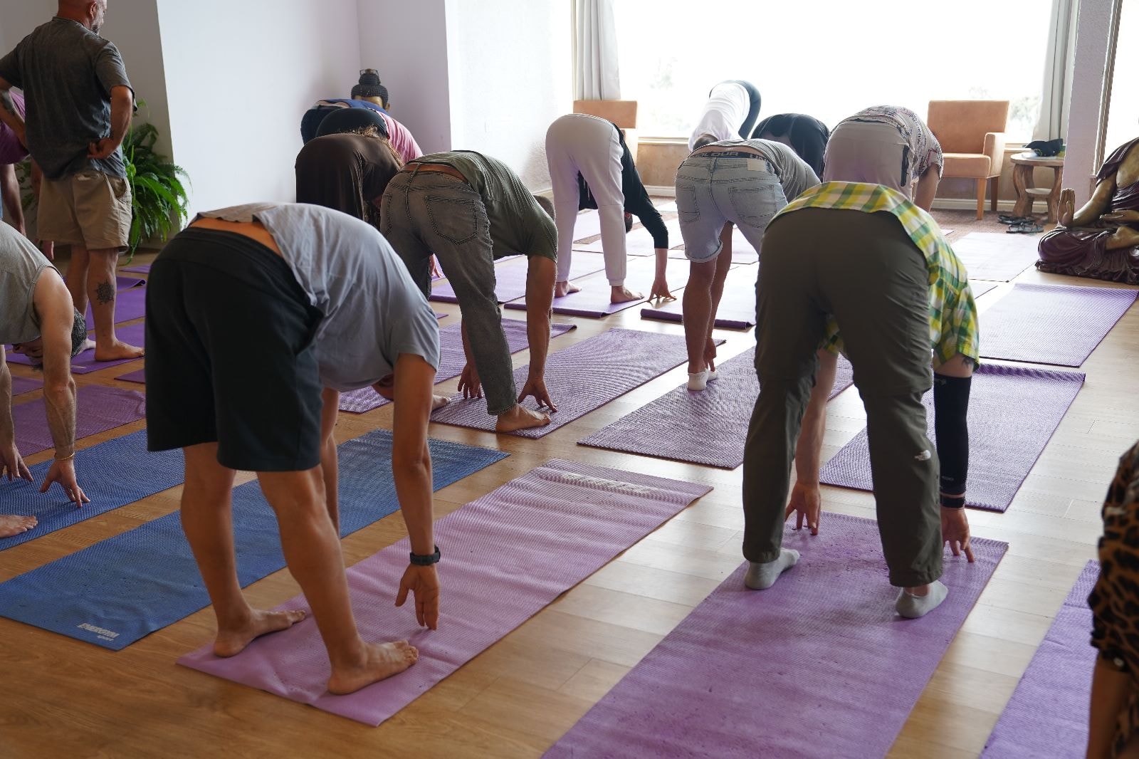 "Pilates session at the Dao Therapy detox center in Thailand, focusing on physical strength and recovery."